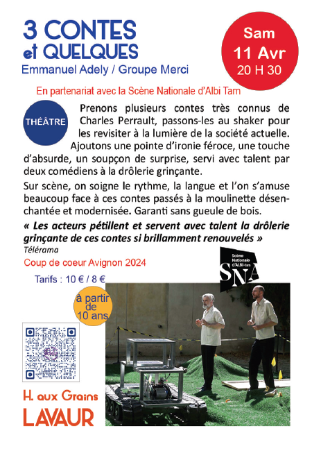 3 CONTES ET QUELQUES